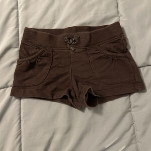 Girls 2t jumping beans brown shorts